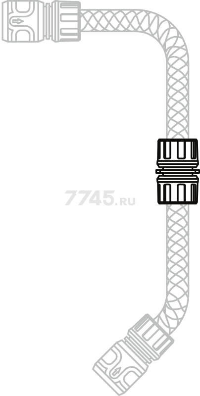 Муфта соединительная для шлангов 3/4" STARTUL Metsa (ST6013-10-3/4) - Фото 2