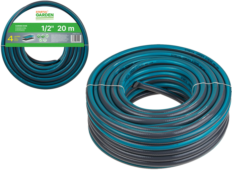 Шланг поливочный STARTUL Garden 1/2" 20 м (ST6045-1/2-20)