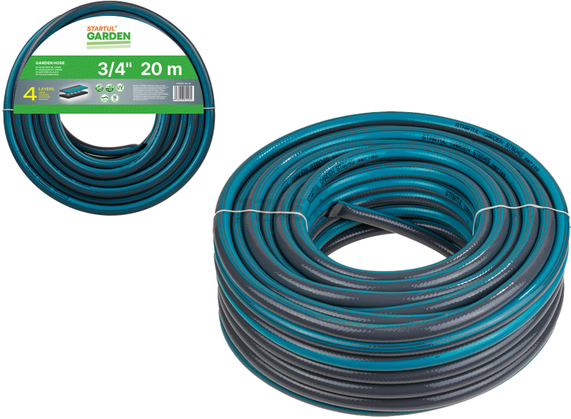 Шланг поливочный STARTUL Garden 3/4" 20 м (ST6045-3/4-20)