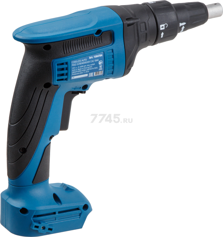 Шуруповерт аккумуляторный BULL XLTpro CAS 1844 SOLO (1304784) - Фото 10