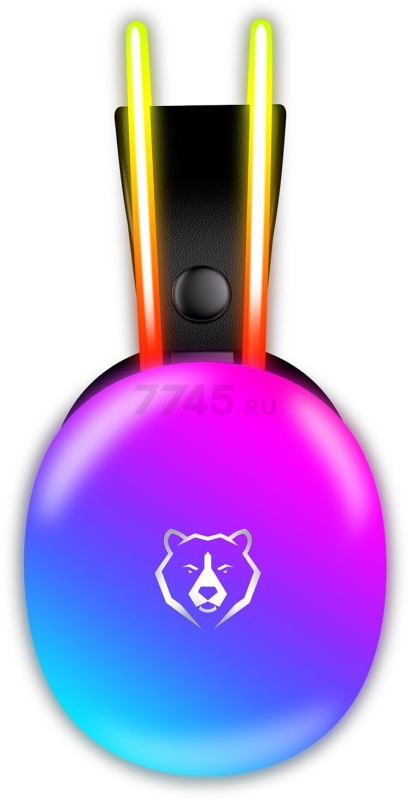 Наушники-гарнитура игровые URZUS Black Flare UR-5524120 - Фото 9