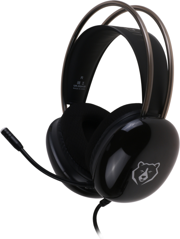 Наушники-гарнитура игровые URZUS Black Flare UR-5524120 - Фото 10
