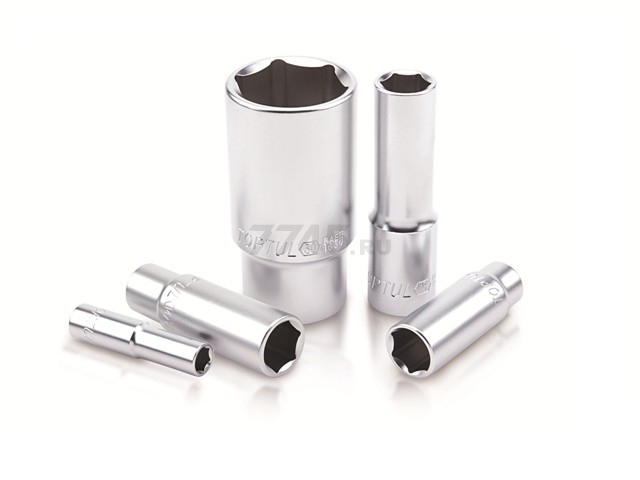 Головка 3/8" 10 мм 6 граней глубокая TOPTUL (BAEE1210)