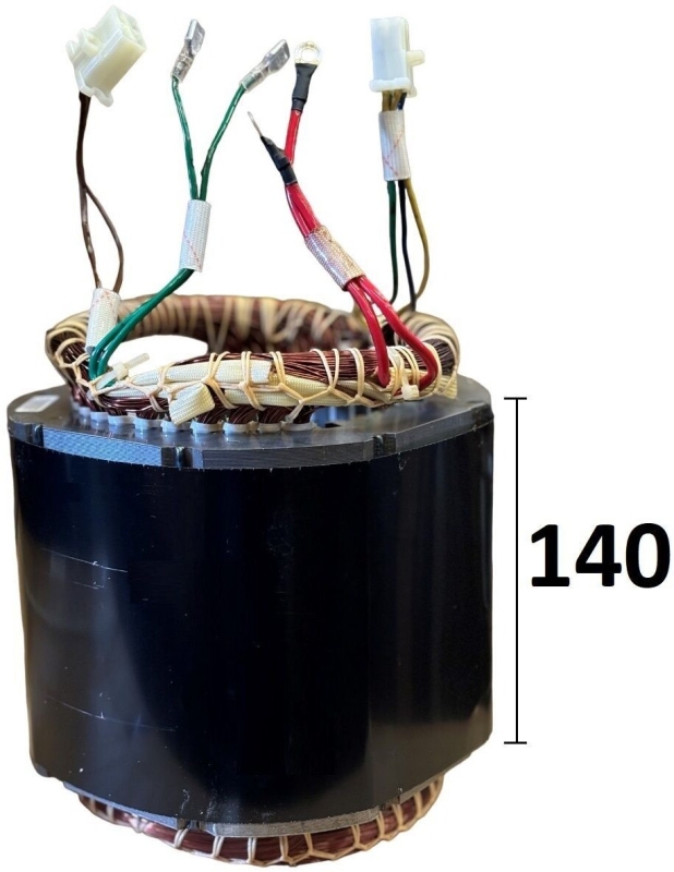 Статор для генератора Eco PE-6500RS, PE-6500ESA, PE-6500ES, PE-7001RS (PES-03039)