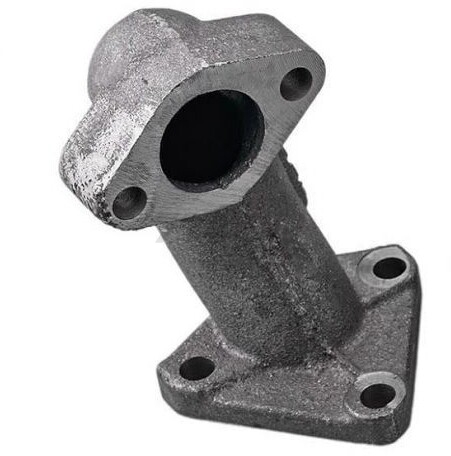 Колено глушителя для двигателя 177F/188F (FMS-01201)