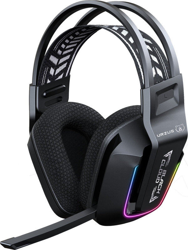 Наушники-гарнитура игровые беспроводные URZUS Black Cloud Wireless UR-5524123 - Фото 8