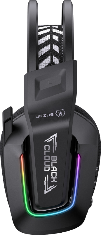 Наушники-гарнитура игровые беспроводные URZUS Black Cloud Wireless UR-5524123 - Фото 11