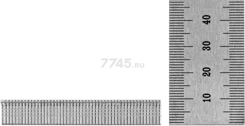 Гвозди отделочные 10 мм тип 18GA 5000 штук WORTEX (1335956) - Фото 2