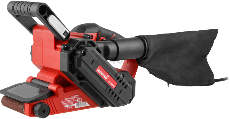 Шлифмашина ленточная WORTEX LX SB 7507 E (1335887) - Фото 3