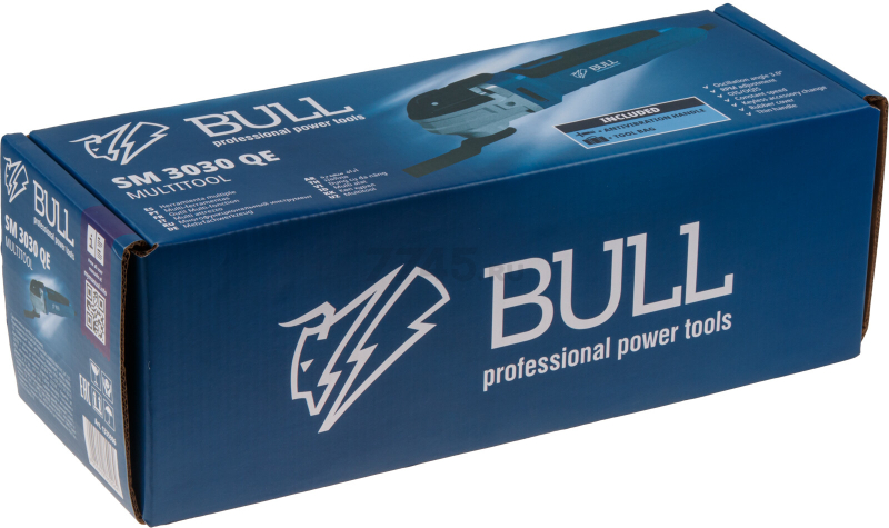Многофункциональный инструмент (реноватор) BULL SM 3030 QE (1335906) - Фото 9