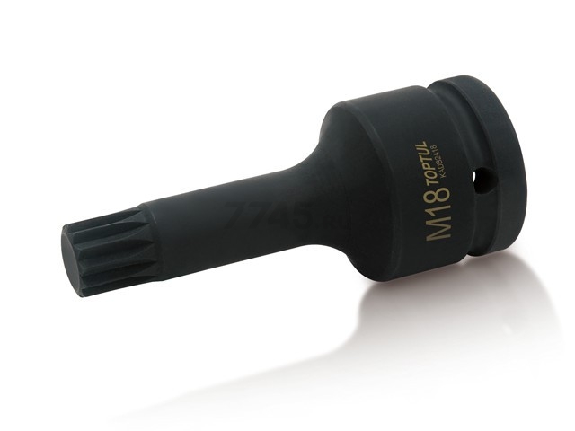 Бита ударная 3/4" SPLINE M18 TOPTUL (KADB2418)