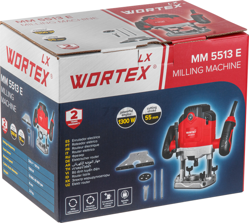 Фрезер WORTEX LX MM 5513 E (1335913) - Фото 20