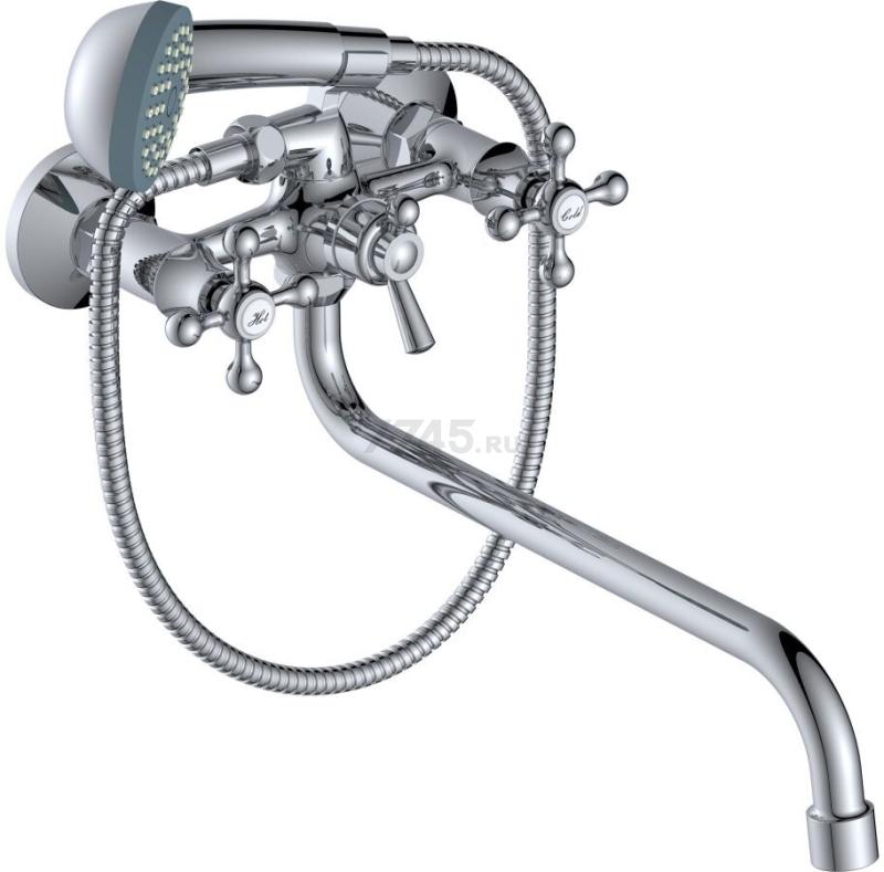 Смеситель для ванны AV ENGINEERING (AVROL7-D22) - Фото 7