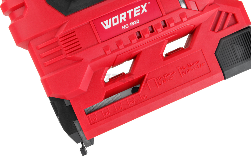 Пистолет гвоздезабивной (нейлер) аккумуляторный WORTEX NG 1830 ALL1 XLT SET (1335924) - Фото 10