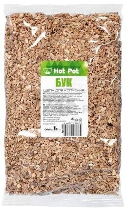 Щепа для копчения HOT POT Бук 1 л (61666)