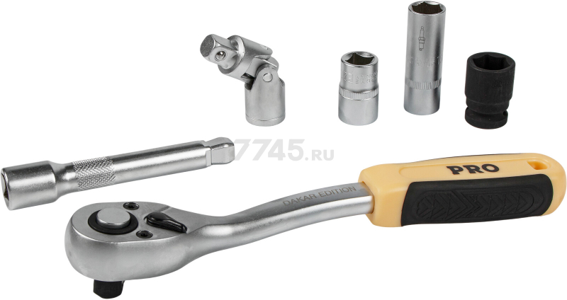 Набор инструментов 1/4", 1/2" 6 граней PRO STARTUL Dakar 110 предметов (PRO-110DK) - Фото 18