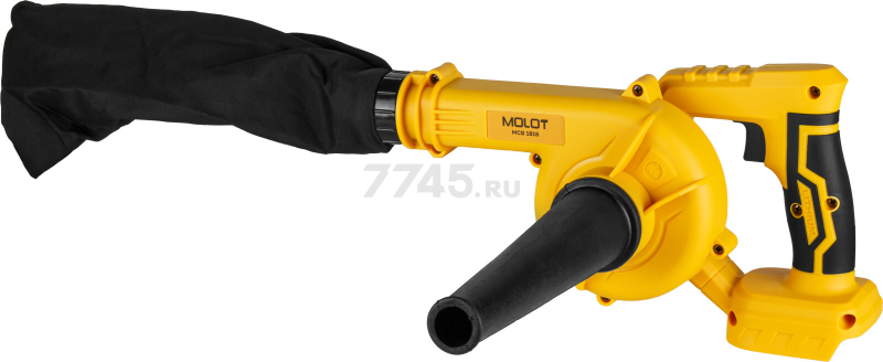 Воздуходувка-пылесос аккумуляторная MOLOT MCB 1816 XLT Lite SET (2335038) - Фото 11