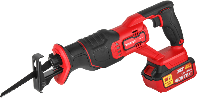 Пила сабельная аккумуляторная WORTEX WORTEX CSR 1118-1 ALL1 XLT SET (2335046) - Фото 3