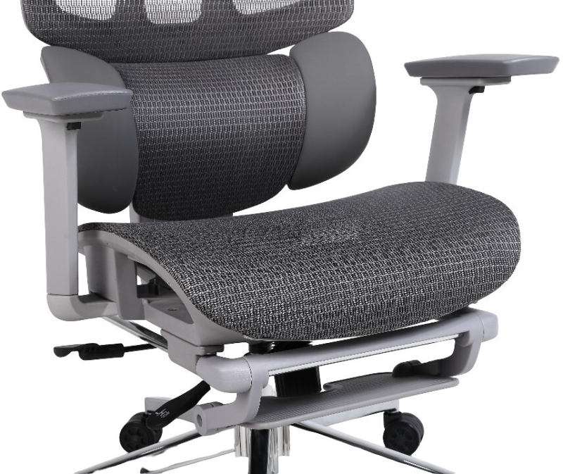 Компьютерное кресло KEIZEN Helix Grey (KZ-7351129) - Фото 23