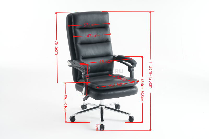 Компьютерное кресло KEIZEN Steel Black (KZ-7351128) - Фото 26
