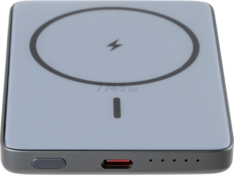 Power Bank KEIZEN 5000 mAh with MagSafe Navi Blue (KZ-20130109) - Фото 20