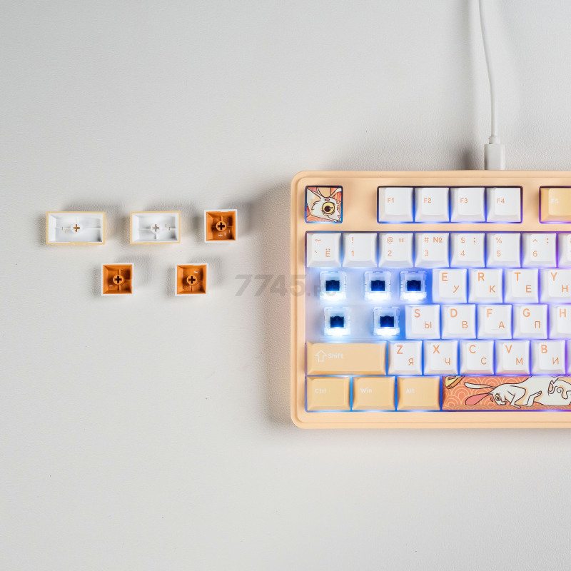 Клавиатура игровая механическая URZUS Surreal UR-5317119 - Фото 19