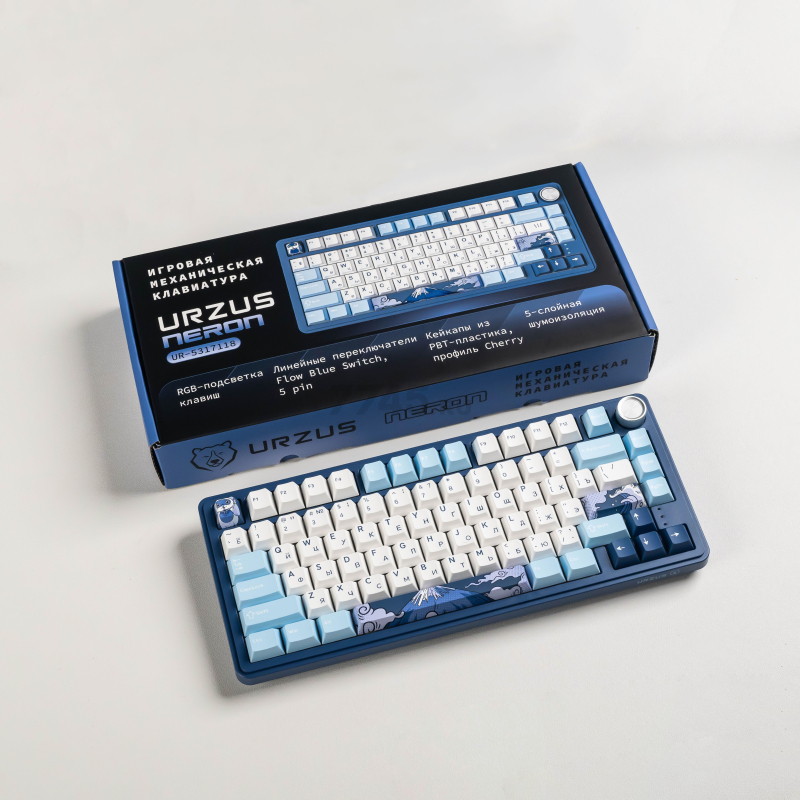 Клавиатура игровая механическая URZUS Neron UR-5317118 - Фото 25