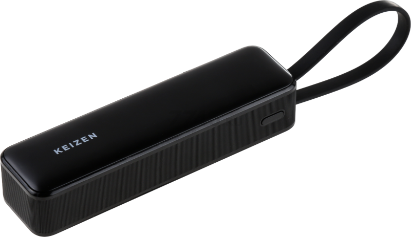 Power Bank KEIZEN 5000 mAh Black (KZ-20130106) - Фото 5