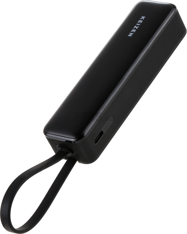 Power Bank KEIZEN 5000 mAh Black (KZ-20130106) - Фото 13