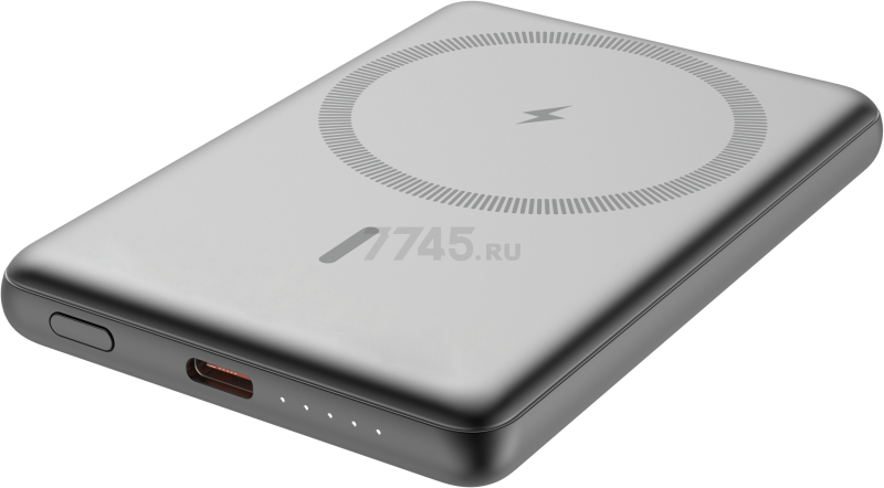 Power Bank KEIZEN 5000 mAh with MagSafe Black (KZ-20130110) - Фото 14
