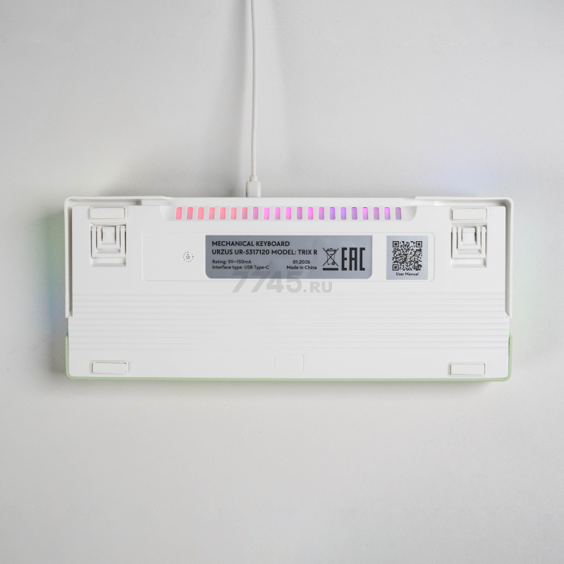 Клавиатура игровая механическая URZUS Trix R UR-5317120 - Фото 26