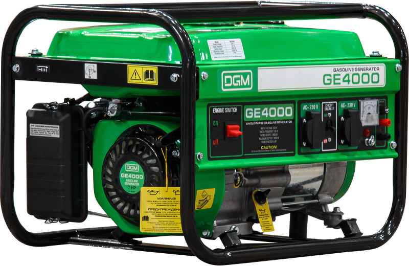 Генератор бензиновый DGM GE4000 (DG1810-2) - Фото 13