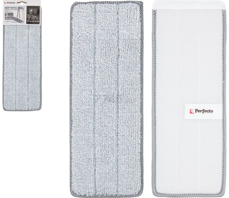 Сменная насадка для швабры PERFECTO LINEA Scratch mop 2 штуки (44-433212)