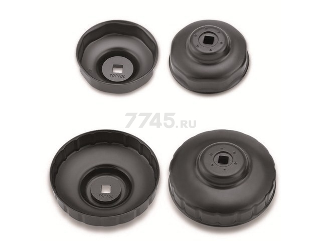 Съемник-чашка масляных фильтров 74-76 мм 15 граней TOPTUL (JDAH7615)