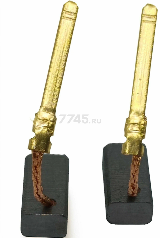 Щетки графитовые для шлифмашины угловой Bosch PWS 7-125 IGP 2 штуки аналог 1607014162 (7140213) - Фото 4