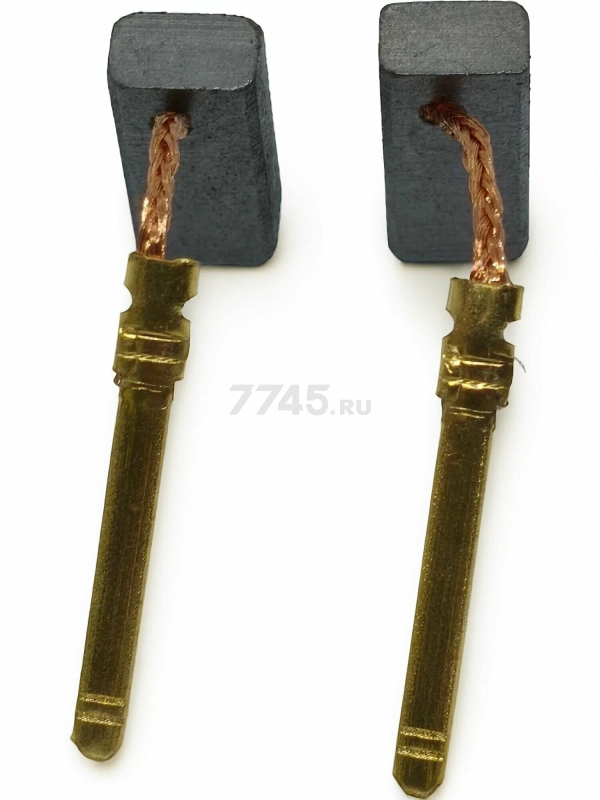 Щетки графитовые для шлифмашины угловой Bosch PWS 7-125 IGP 2 штуки аналог 1607014162 (7140213) - Фото 6