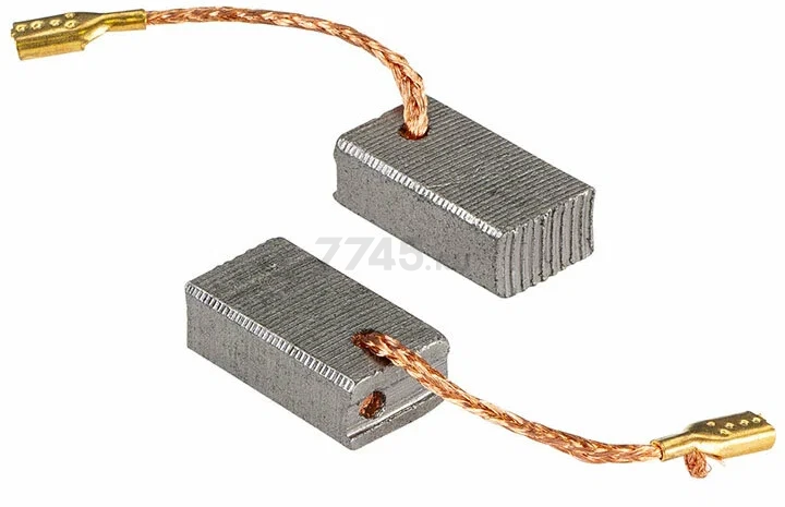 Щетки графитовые для шлифмашины угловой Bosch GWS11-125 IGP 2 штуки аналог 1607000V37 (7140215)