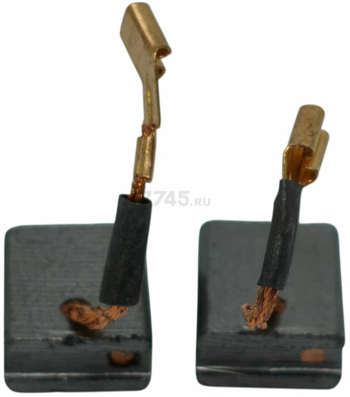 Щетки графитовые для шлифмашины угловой DeWalt DWE4215 IGP 2 штуки аналог N421362 (7140307) - Фото 3