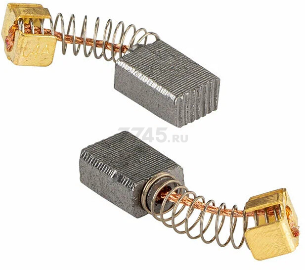 Щетки графитовые для шлифмашины угловой Makita 9015B IGP 2 штуки аналог CB-64 (7140604)