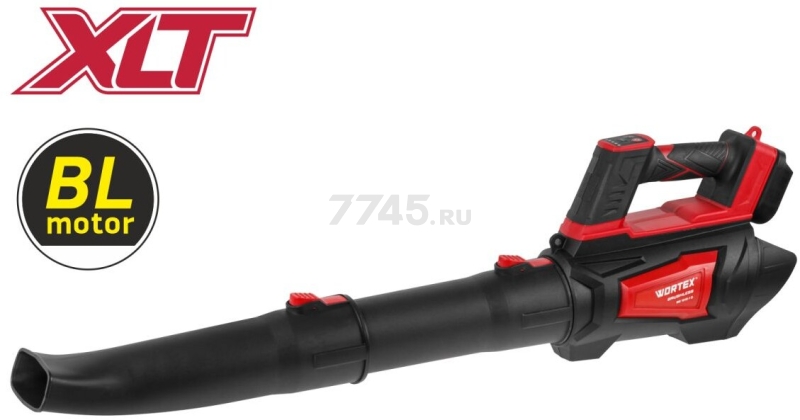 Воздуходувка аккумуляторная WORTEX BB 1218-1 D XLT SOLO (2333192) - Фото 2