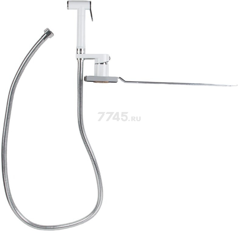 Гигиенический душ на унитаз AV Engineering SETA D25-A белый (AVSET05WT) - Фото 15