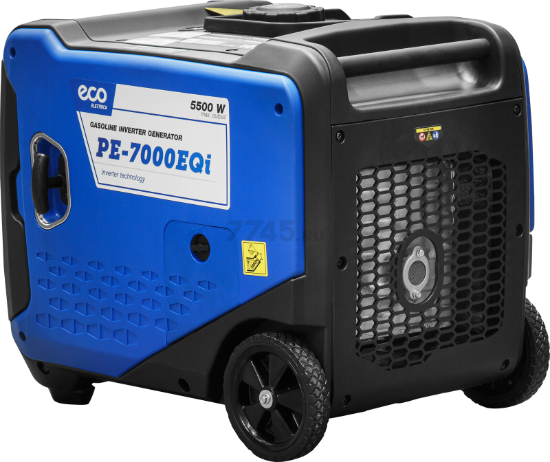 Генератор инверторный бензиновый ECO PE-7000EQi (EC1710-8) - Фото 11