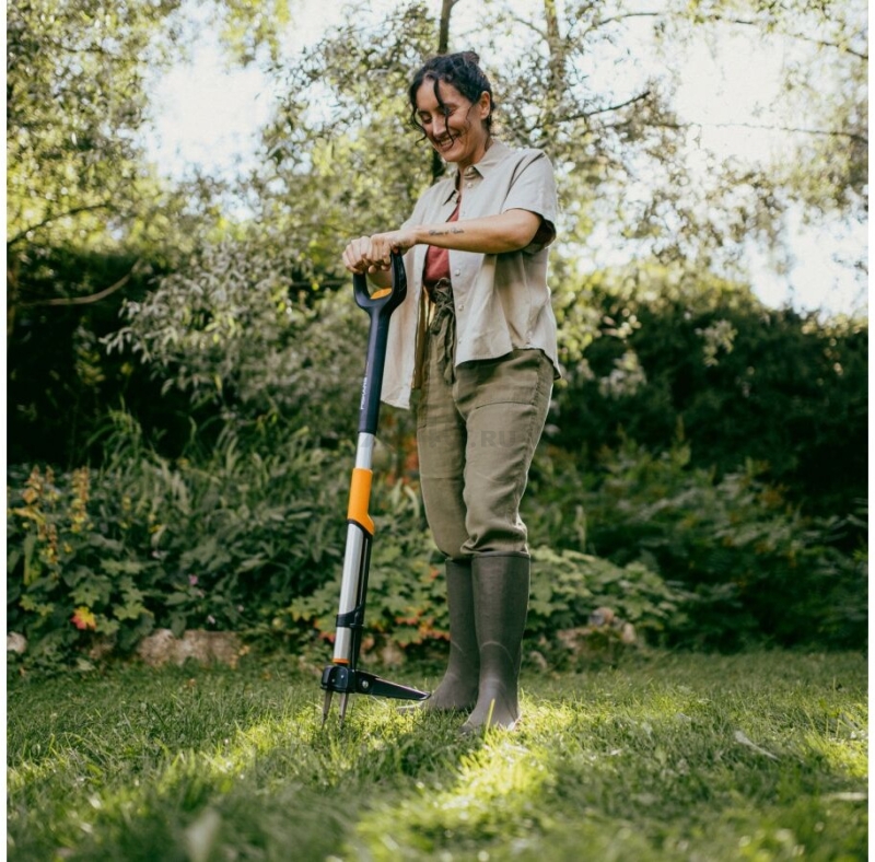Корнеудалитель телескопический FISKARS X-series (1080510) - Фото 14