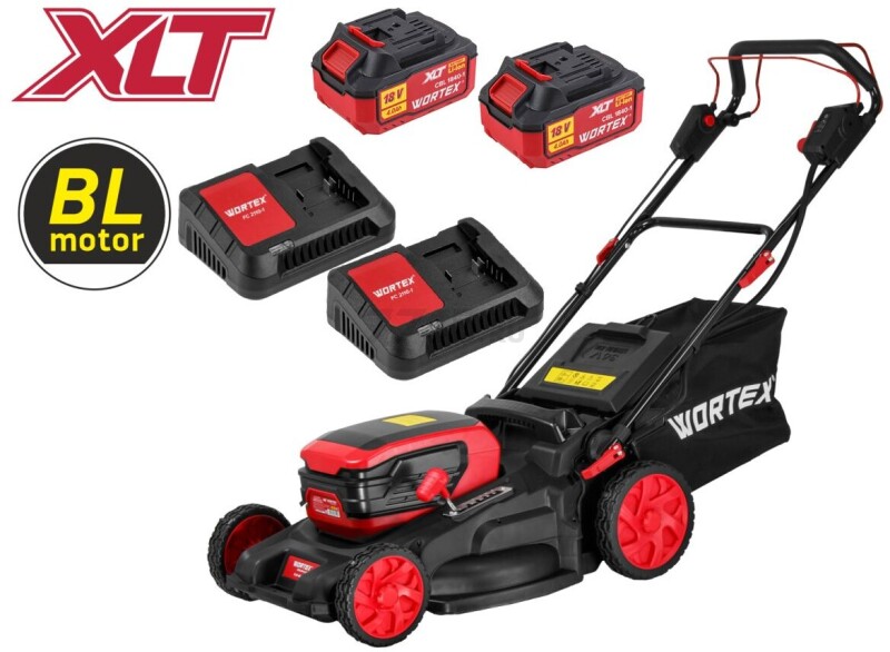 Газонокосилка аккумуляторная WORTEX CLM 4536-4 XLT SET (2334160K1) - Фото 3