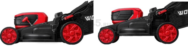 Газонокосилка аккумуляторная WORTEX CLM 4536-4 XLT SET (2334160K1) - Фото 6