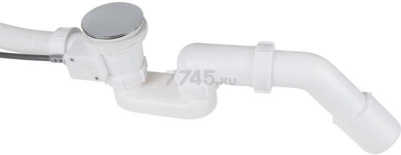 Сифон для ванны с гибкой трубой 1 1/2" - 650 мм AV ENGINEERING (AVE129733) - Фото 3