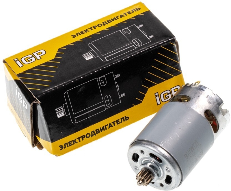 Двигатель RS-550 IGP 18/21 В с шестерней (7148003) - Фото 3