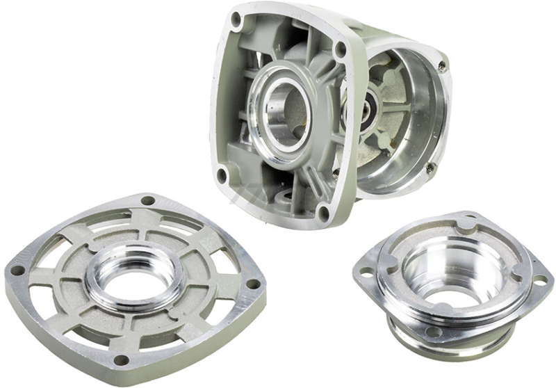 Корпус редуктора в сборе с крышкой для болгарки Makita 9555, 9556, 9557, 9558 IGP (7145200) - Фото 2