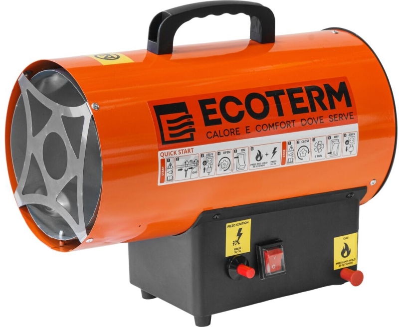 Пушка тепловая газовая ECOTERM GHD-152 (ET3424-5)