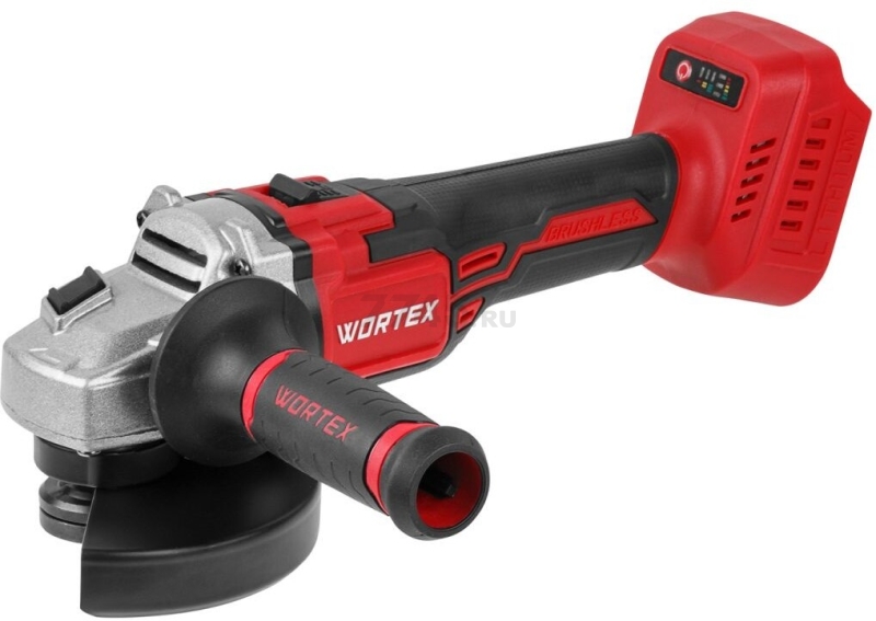 Шлифмашина угловая аккумуляторная WORTEX CAG 1812 S ALL1 XLT SOLO (2329178)